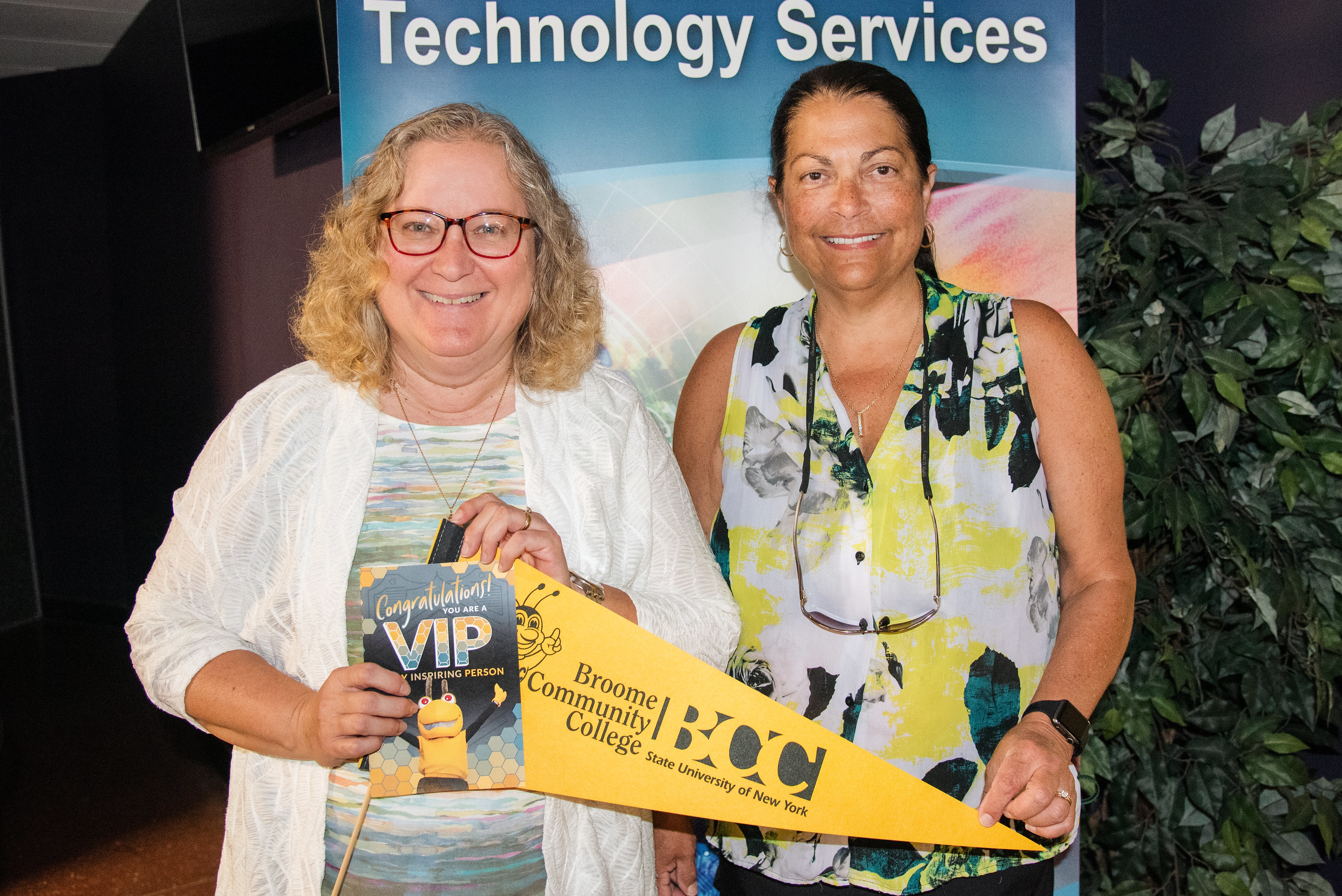 Susan George is recognized as a VIP