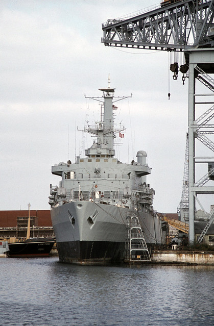 L11 HMS 'Intrepid', Royal Navy, Portsmouth, Hampshire