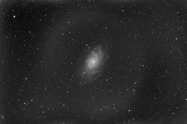 Triangulum Galaxy (M33) - 2023-10-25 - Circular Light Pollution Gradient