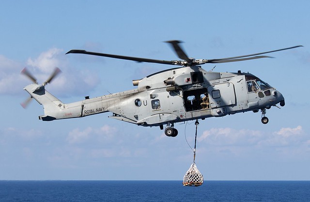 ZJ136 | U | Royal Navy | Commando Helicopter Force | AgustaWestland Merlin HC4