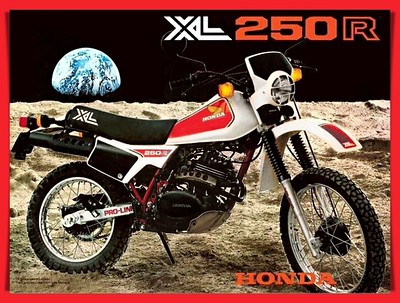 Honda XL 250-R (1985).