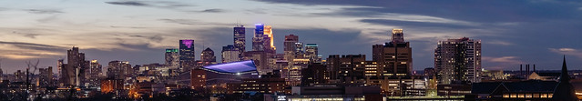 Minneapolis Skyline Pano