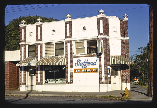 Stafford TV Service, 22nd Street and Pearl, Jacksonville, Florida (LOC)