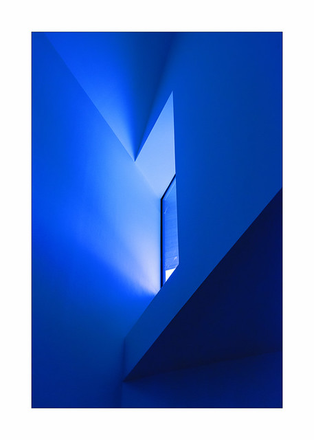 Fenêtre en bleu