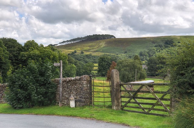 Countryside in the Forest of Bowland, Lancashire