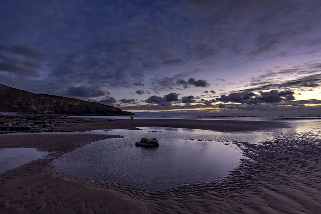 The fisherman - Dunraven Bay