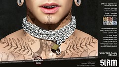 SLAM // wrapped chain collar @ MAN CAVE