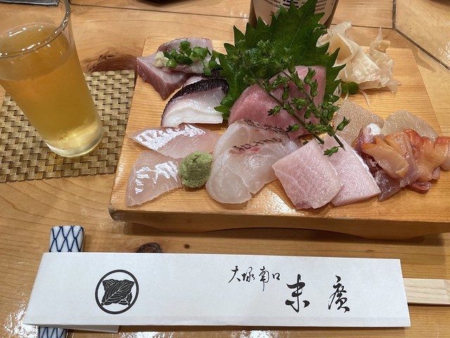 Sashimi from Suehiro Sushi @ Ootsuka