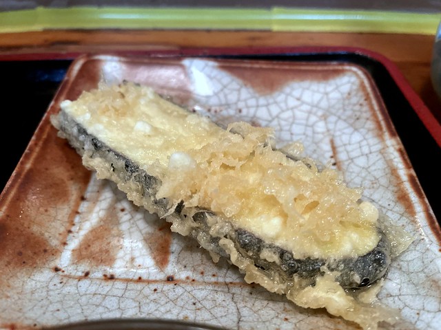Eggplant Tempura from Tsuzumi @ Ootsuka