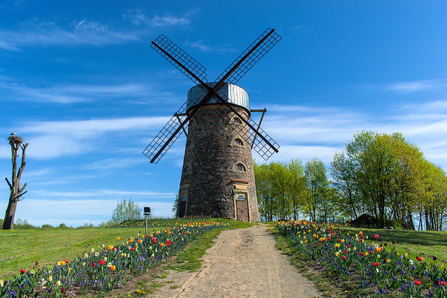 Windmill in Pakruojis