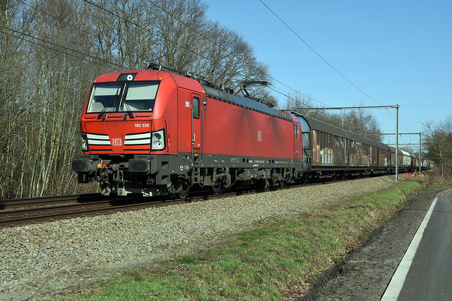 193 328 DB Cargo + 42500, Wezemaal, 24/02/2021