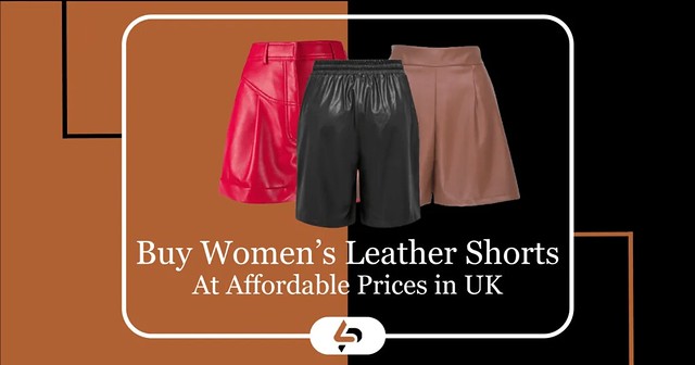Women Leather Shorts
