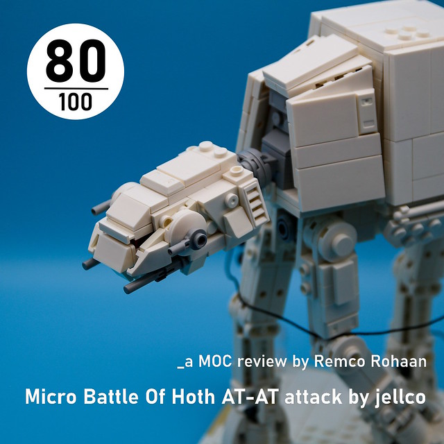 Battle of Hoth AT-AT Attack MOC