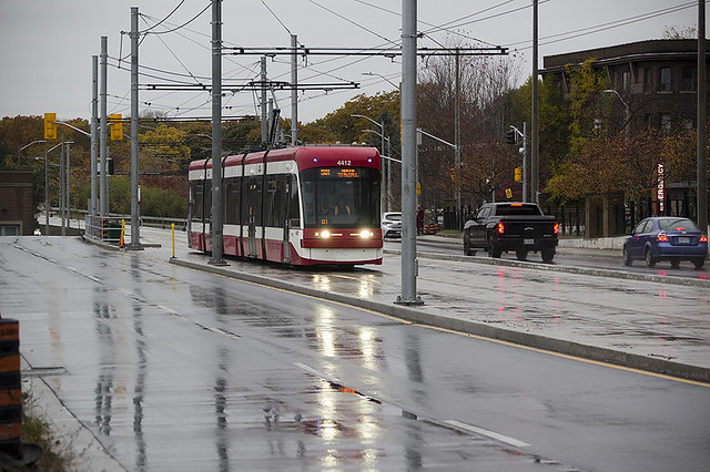 Streetcars back on The Queensway