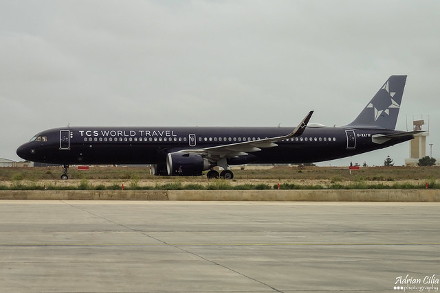 TCS World Travel (Titan Airways) --- Airbus A321 NEO --- G-XATW