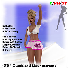 Fancy Dancer's Tumbler Skirt in Stardust