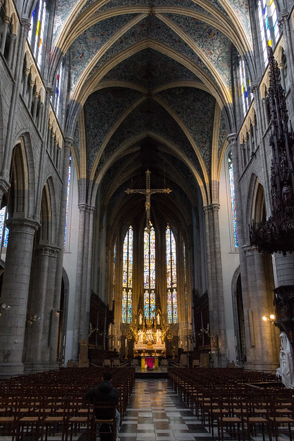 Liège Cathedral Nave