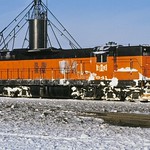 1/4/78, B&LE SD9 841 At Albion, PA.