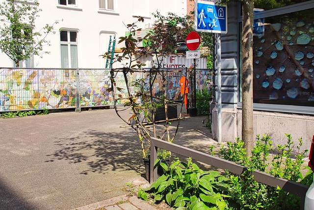Anvers - rue-jardin de Lange Ridders  2