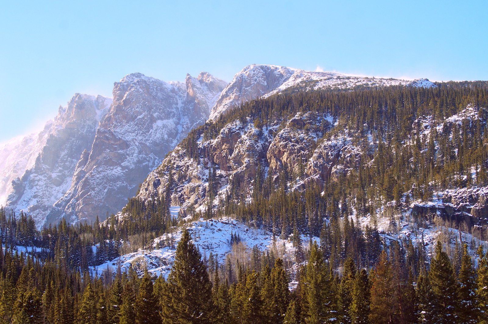 Flattop Mountain at Rocky Mountain National Park