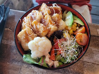 Teriyaki Tofu Don at Izakaya Midori