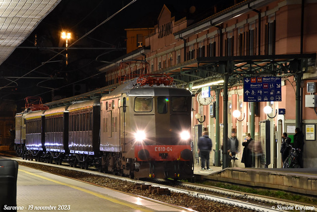 Treno storico a Saronno