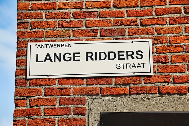 Anvers - rue-jardin de Lange Ridders  3