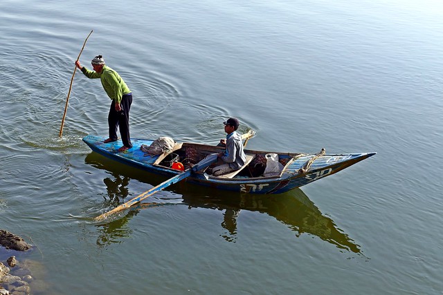 De pesca en el Nilo