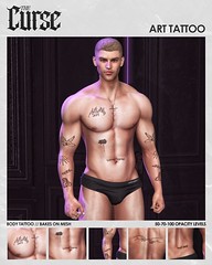 "Art" Body Tattoo