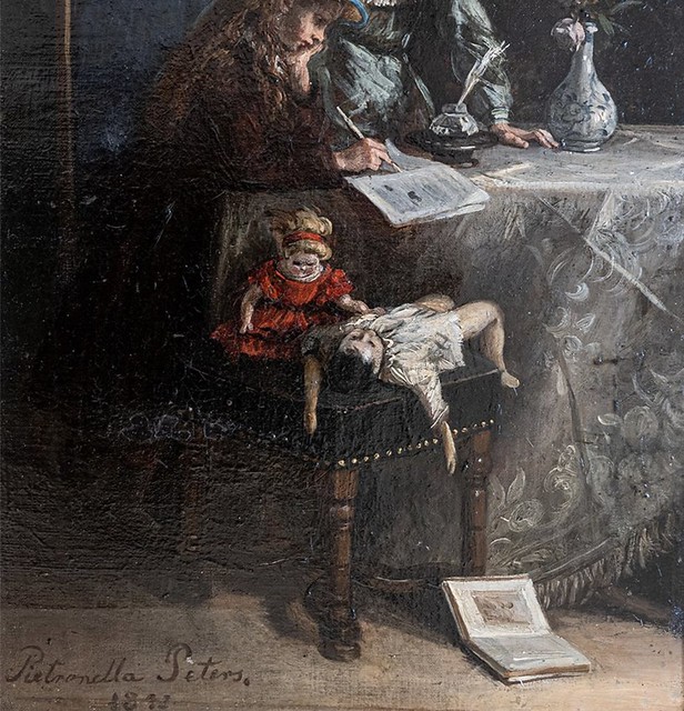 painting by Pietronella Peters 1873