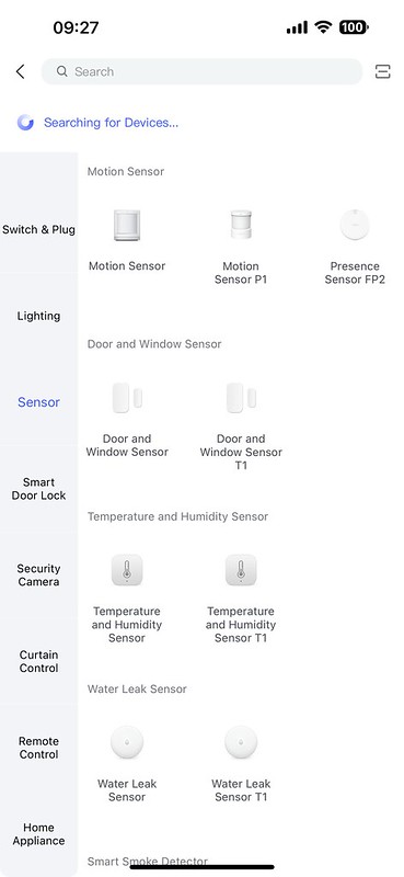 Aqara iOS App - Add Accessory