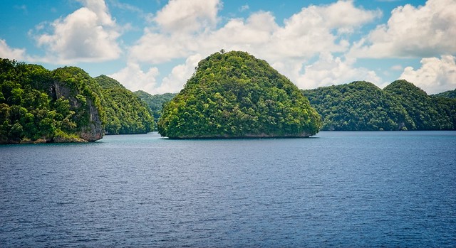Pristine nature of Palau, Micronesia