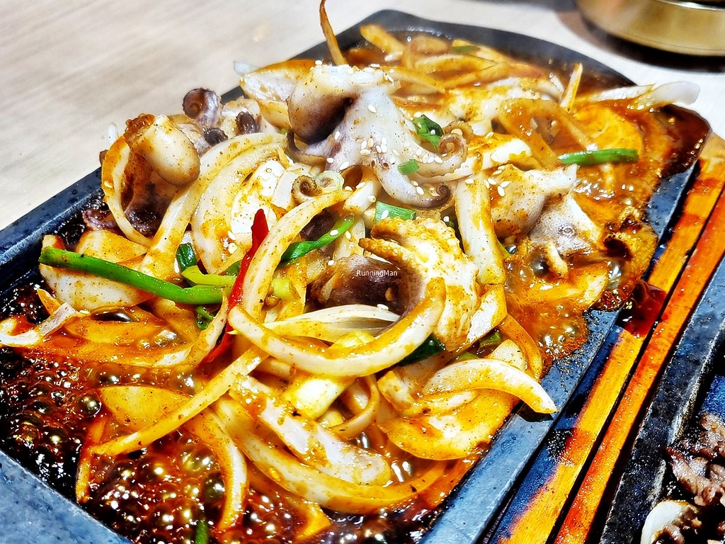 Nakji Bokkeum / Stir-Fried Spicy Octopus