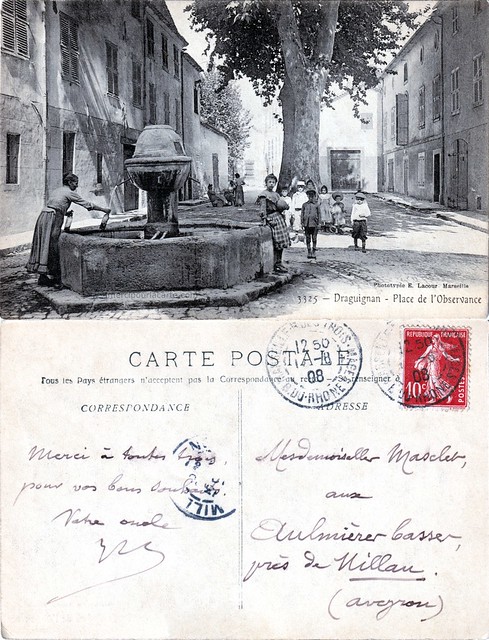Draguignan - Place de l'Observatoire - 1908