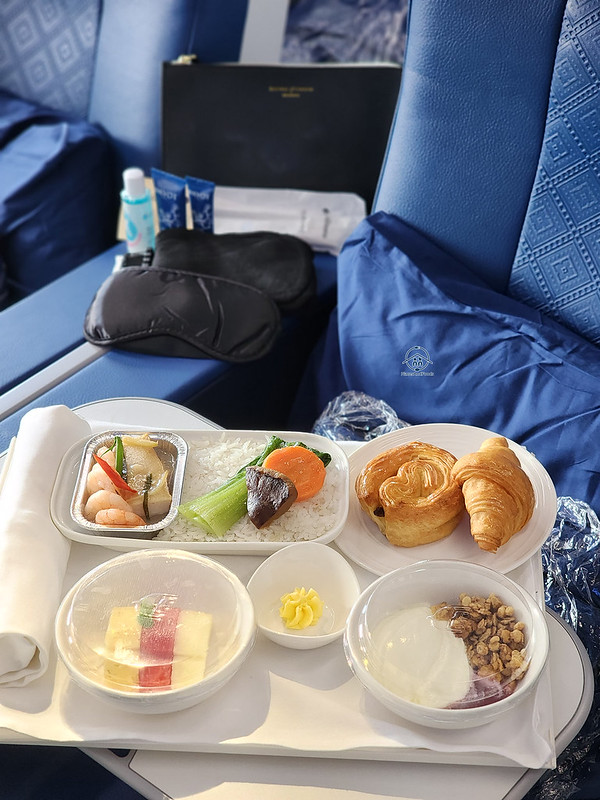 malaysia airlines boeing 737-8 business class menu