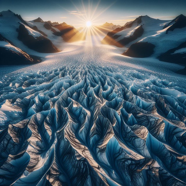 Glacier Sunrise
