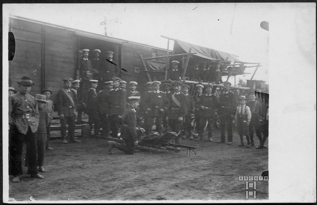 ArchivTappen39(2M)409 Rotes Kreuz, Soldaten, Feldgraue, WWI 1914-1918