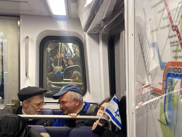 On a D.C. Metro Train, 11/14/23