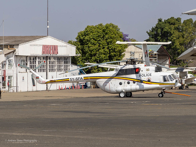 Mil Mi-17  Kenya Police Air Wing  5Y-SFA Nairobi Wilson Airport
