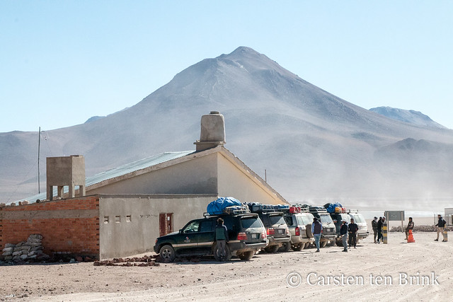 Crossing into Bolivia - towards the Eduardo Avaroa national park