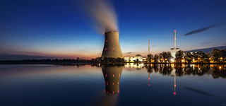 Kernkraftwerk  ISAR II Panorama