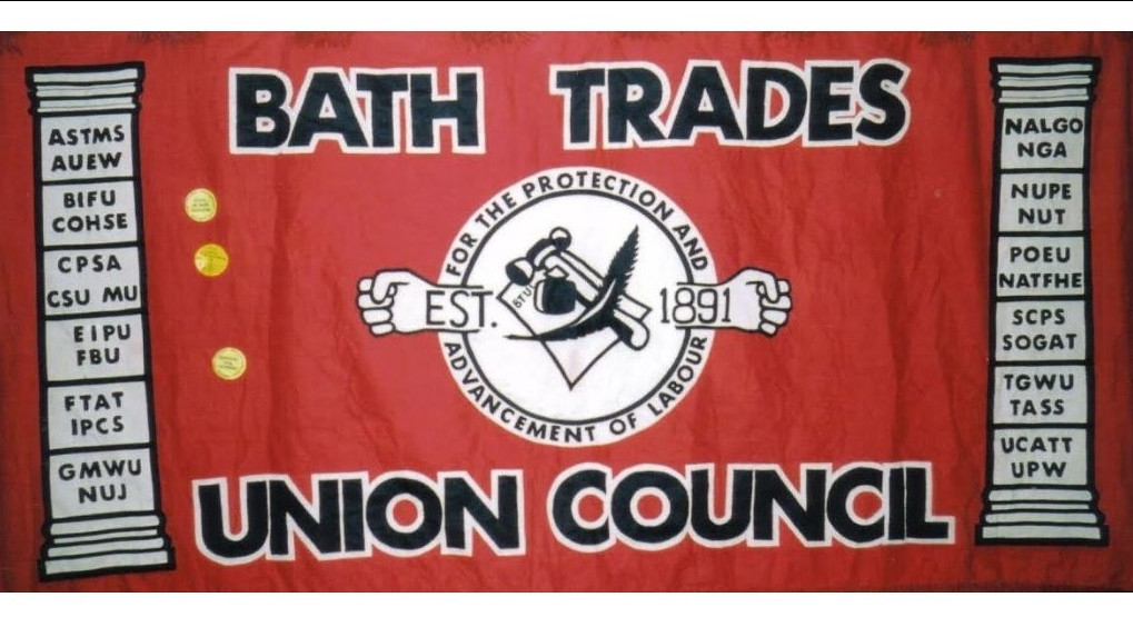 Banner of Bath Trades Union Council
