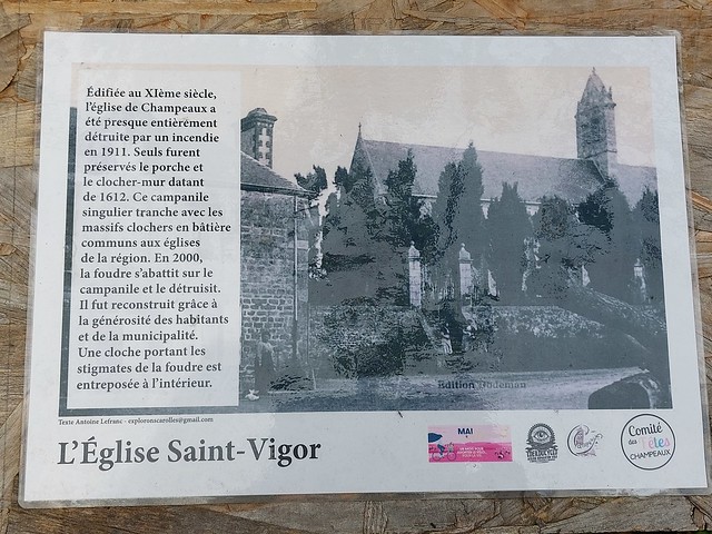 Eglise Saint-Vigor, Champeaux