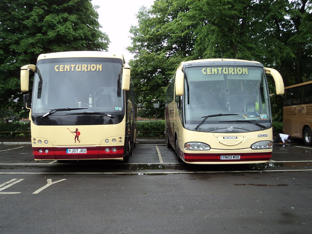 Centurion Travel of Midsomer Norton YJ07JEU & YN03WSE