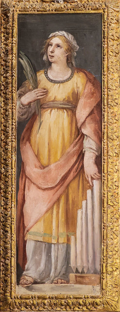 St Cecilia fresco