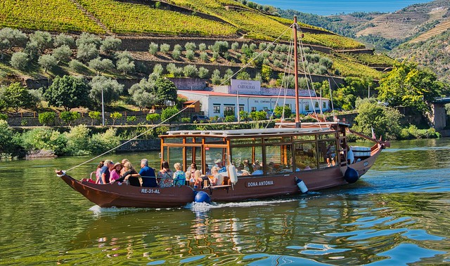 2023 - Portugal  - 165 - Porto -  9 of 80 - Douro River Valley - 7 of 13 - Rabelo Boat