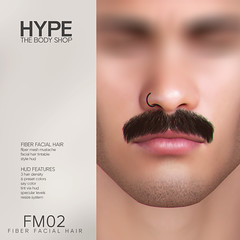 HYPE Fiber mustache