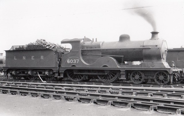 Ex-GCR 4-4-0, LNER Class D9 6037.