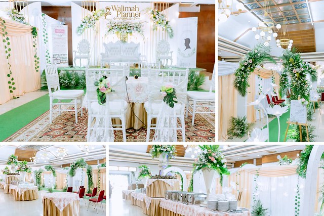 Paket Pernikahan All in venue fresh flower Cantik nan Anggun | walimahplanner.id