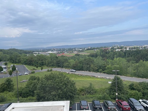 View from Hampton Inn & Suites Wilkes-Barre, PA